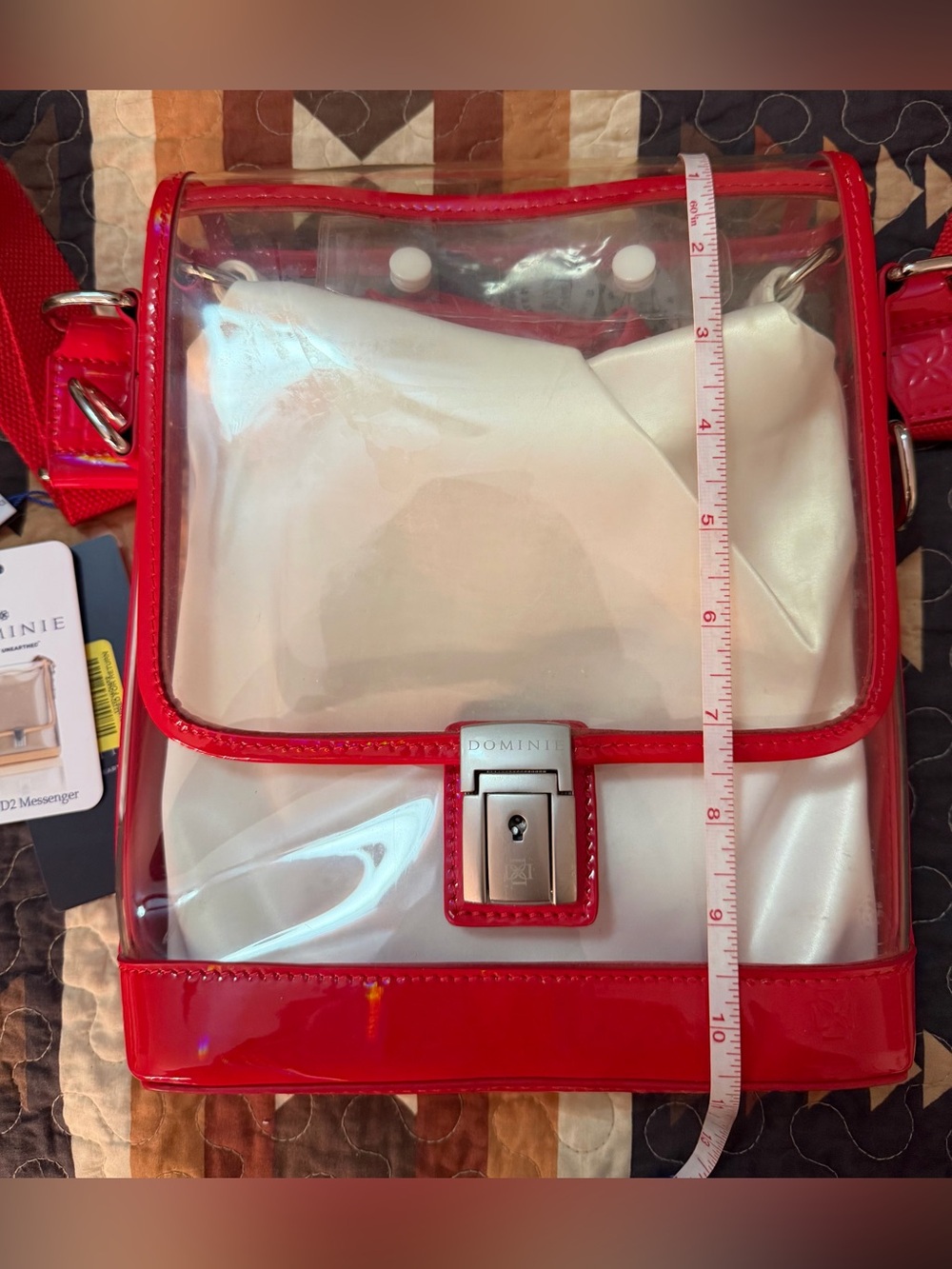 DOMINIE Messenger (Red
Patent Leather, white Liner) - Picture 5 of 6